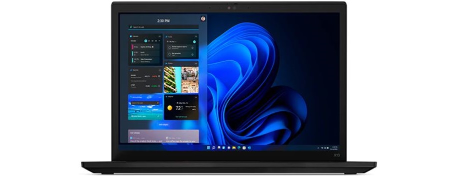 Notebook LENOVO ThinkPad X13 Gen 3 Intel černý black
