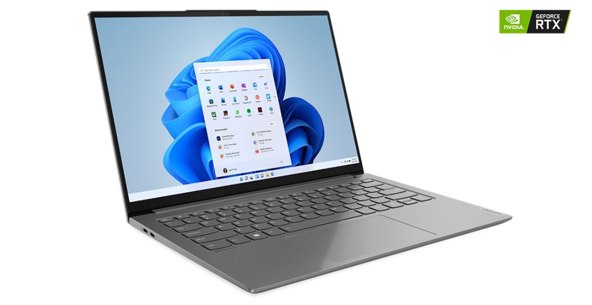 Notebook LENOVO Yoga Slim 7 Pro 14IAP7 šedý gray