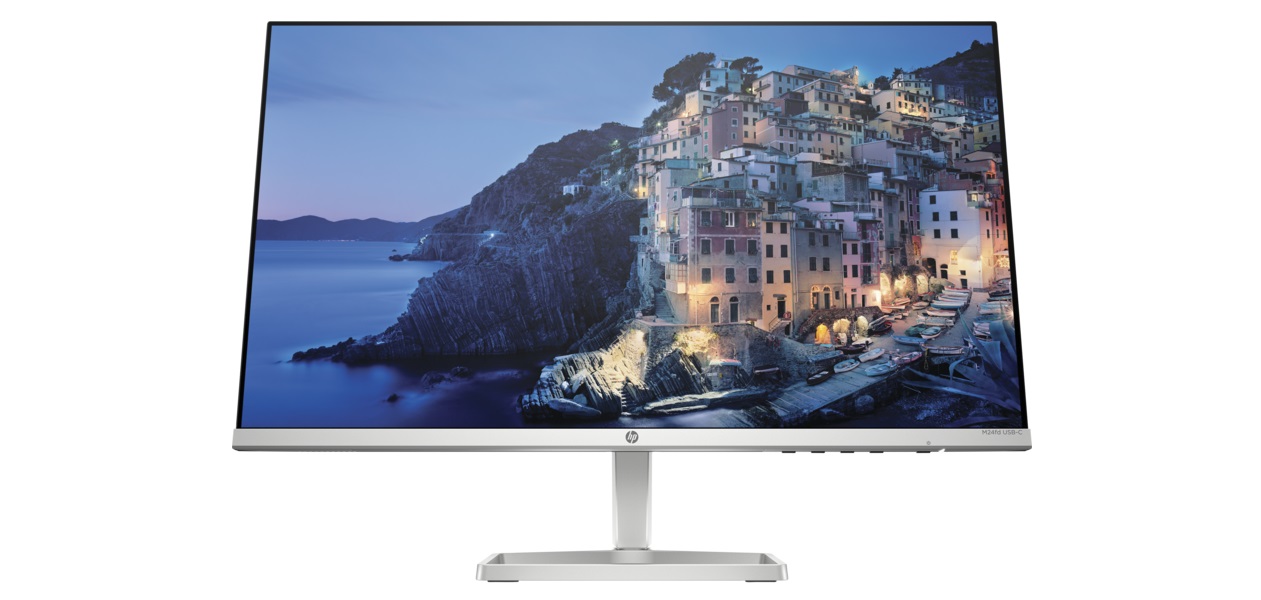 24 LED monitor HP M24fd stříbrný silver
