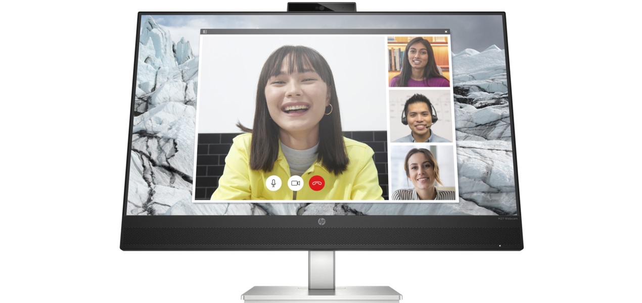 27 LED monitor HP M27 FHD černostříbrný blacksilver