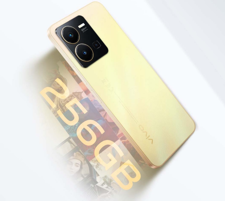 Mobilní telefon VIVO Y35 zlatá gold