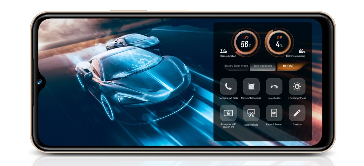 Mobilní telefon VIVO Y35 zlatá gold