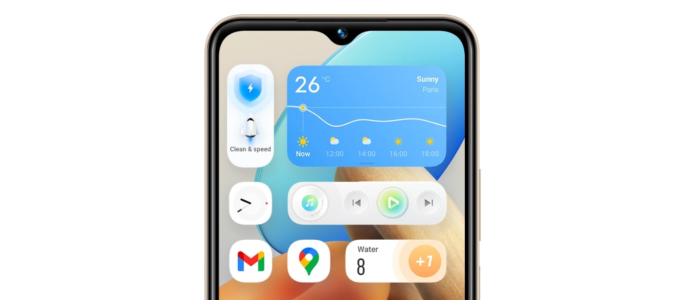 Mobilní telefon VIVO Y35 zlatá gold