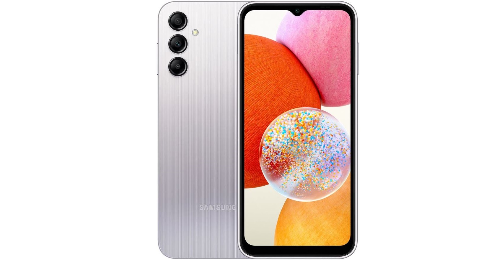 Mobilní telefon SAMSUNG Galaxy A14 4GB64GB stříbný silver