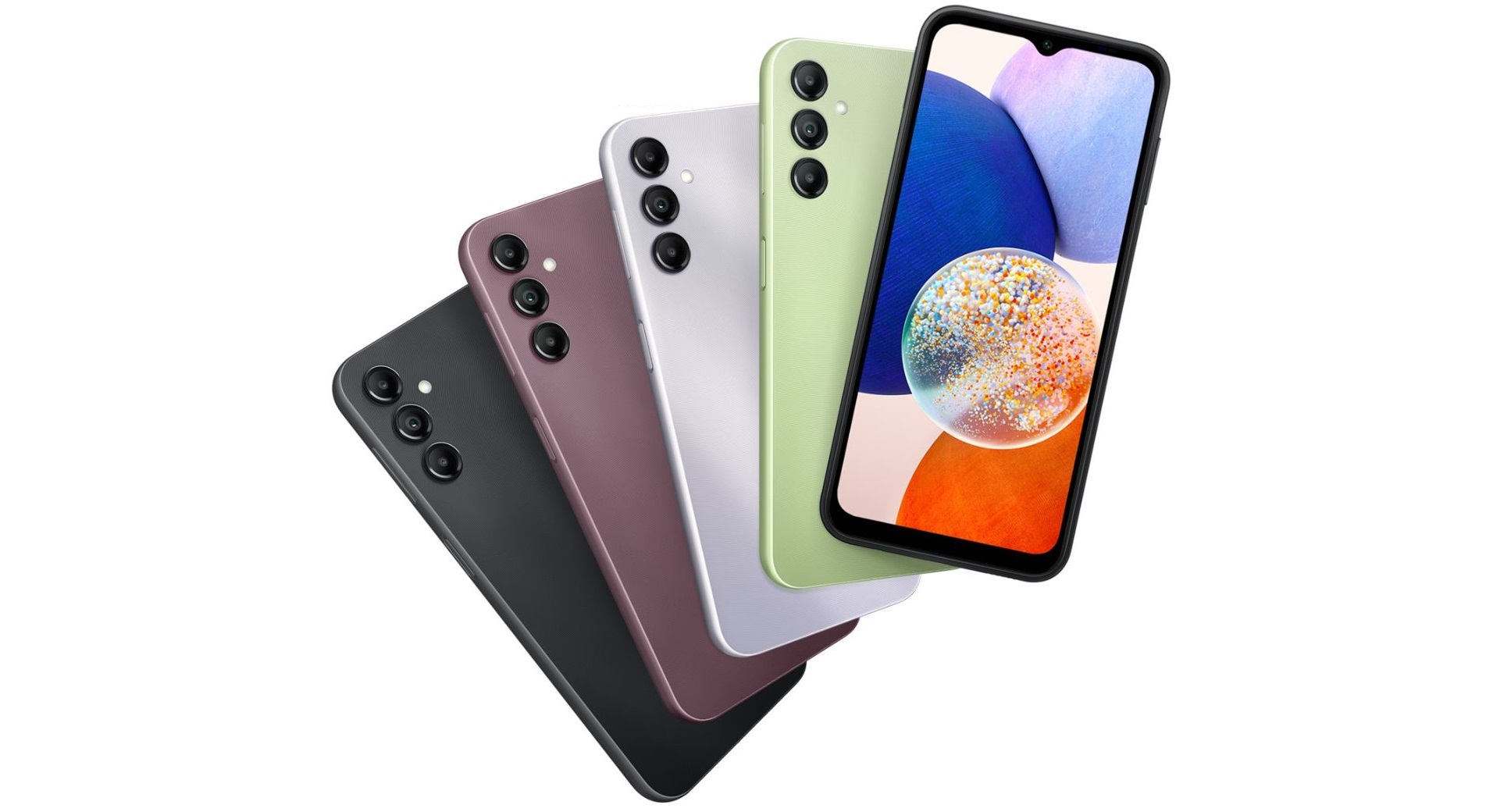 Mobilní telefon SAMSUNG Galaxy A14 5G 4GB128GB zelená green