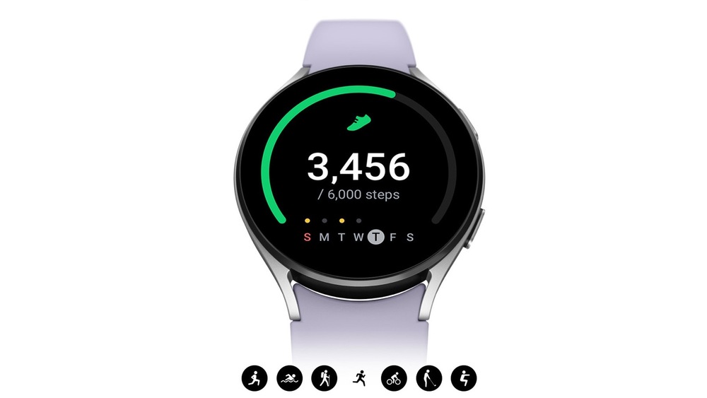 Chytré hodinky SAMSUNG Galaxy Watch 5 LTE modrá blue