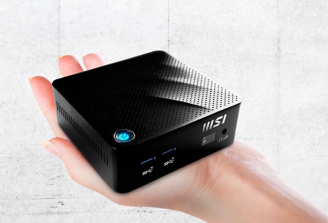 Multimediální centrum MSI Cubi N JSL Mini JSL043EU černý black