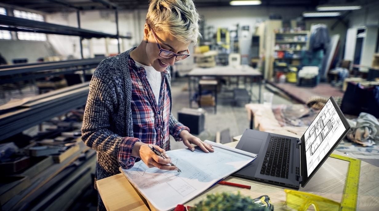 Herní notebook ASUS ExpertBook B6 Flip černý black