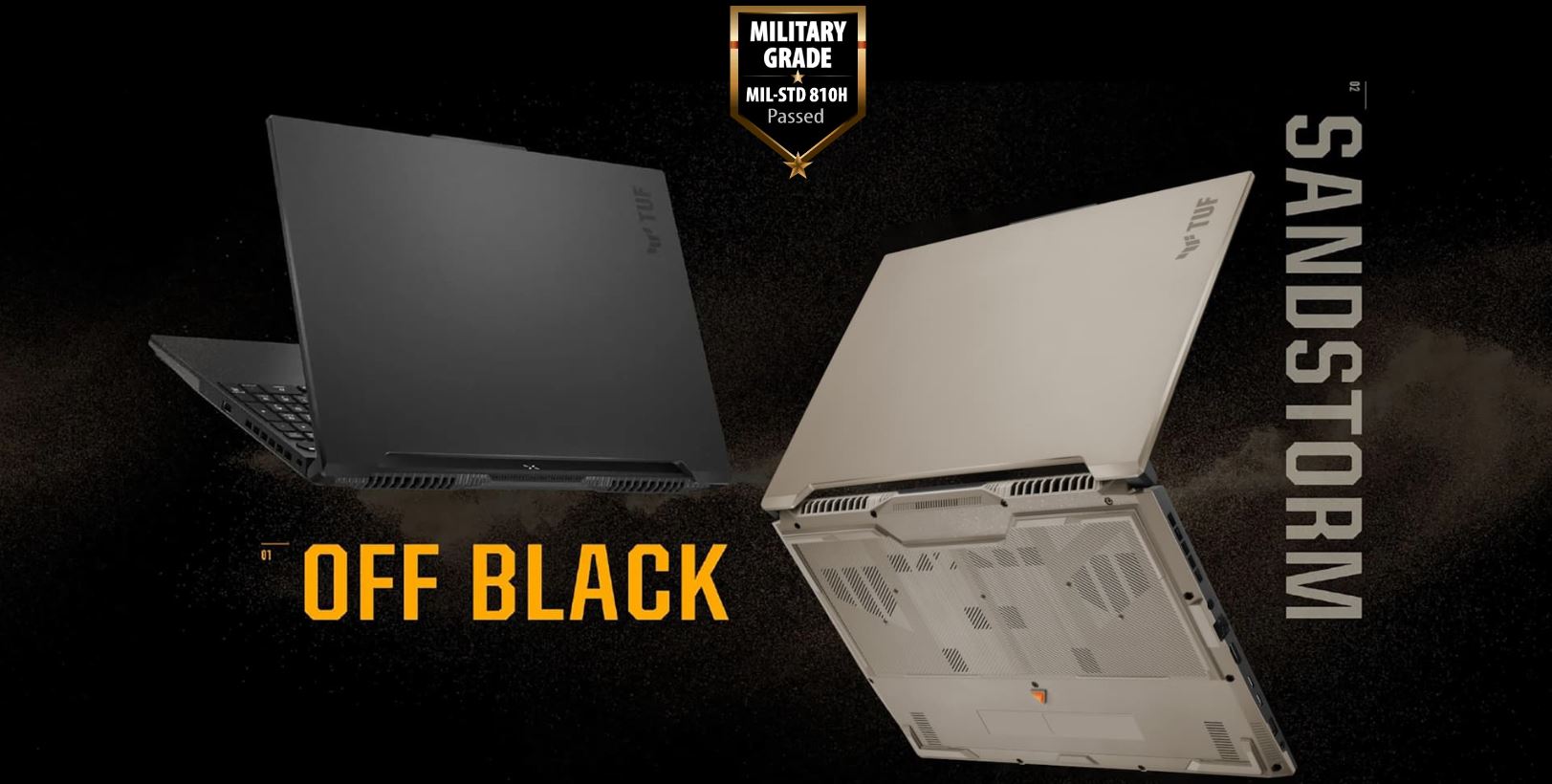 Herní notebook ASUS TUF Gaming A16 AE písková