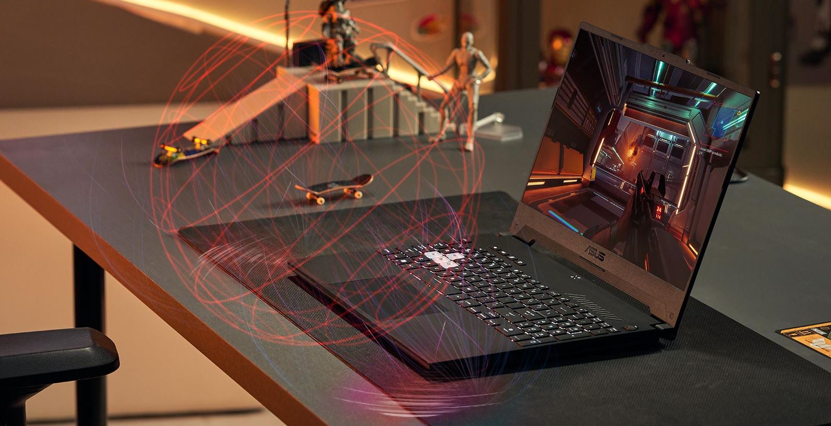 Herní notebook ASUS TUF Dash F15 černý black