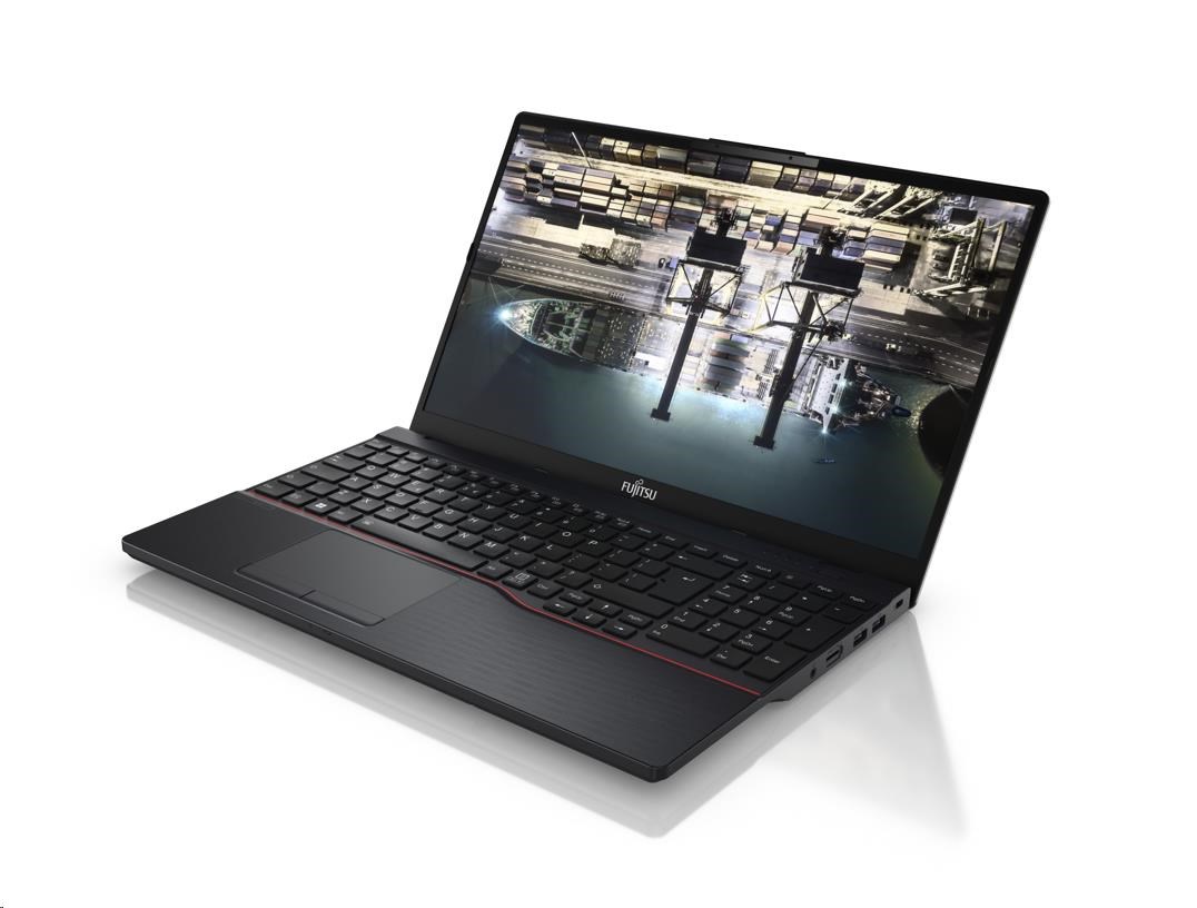 FUJITSU NTB E5512  156 1920x1080 i51235U 10C 16GB 512M2 FP SC TPM 4cell W11PRO podsvětlená kláv