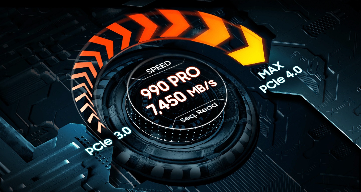 SSD disk SAMSUNG 990 PRO 1TB s chladičem