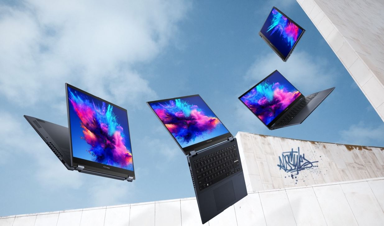 Notebook ASUS Vivobook S 14 Flip modrá blue