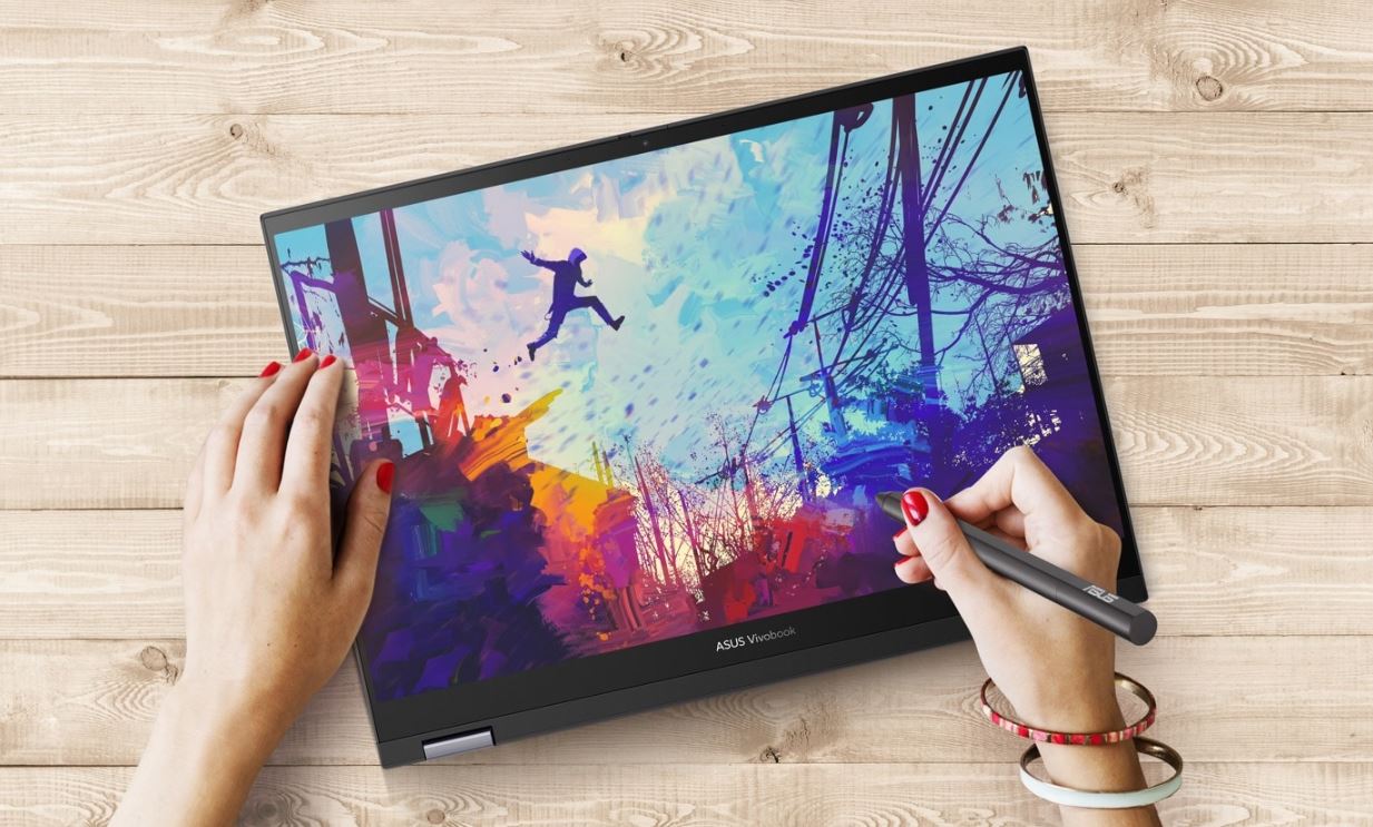 Notebook ASUS Vivobook S 14 Flip modrá blue