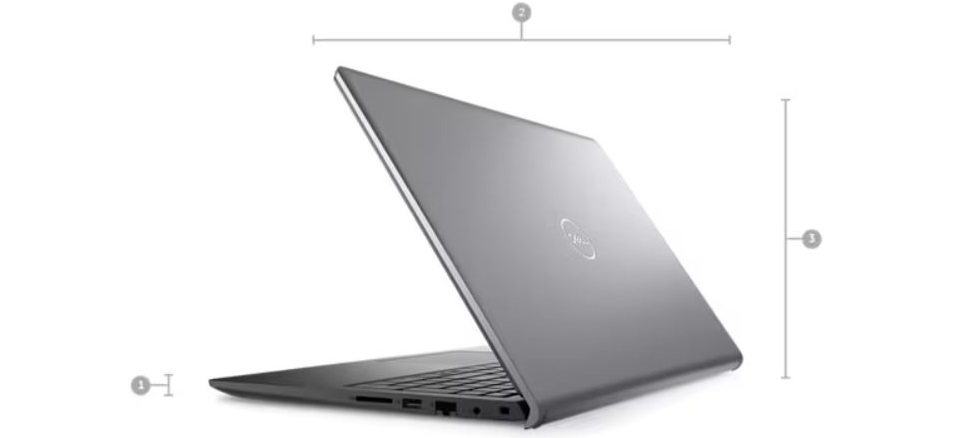 Notebook DELL Vostro 3520 i51235U černý black