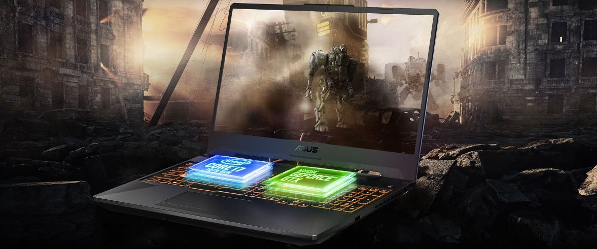 Herní notebook ASUS TUF Gaming F15 FX506HFHN001W černý black