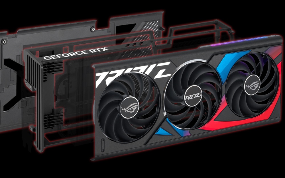 Grafická karta ASUS ROG STRIX RTX 4070 Ti