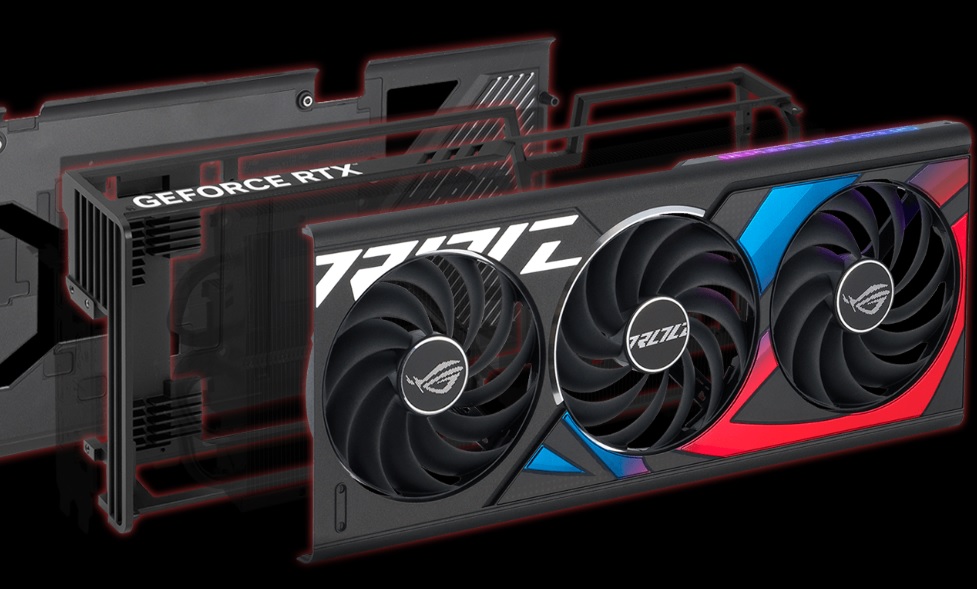 Grafická karta ASUS ROG STRIX RTX 4070 Ti