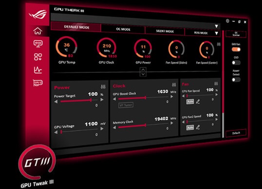 Grafická karta ASUS TUF RTX 4070 Ti