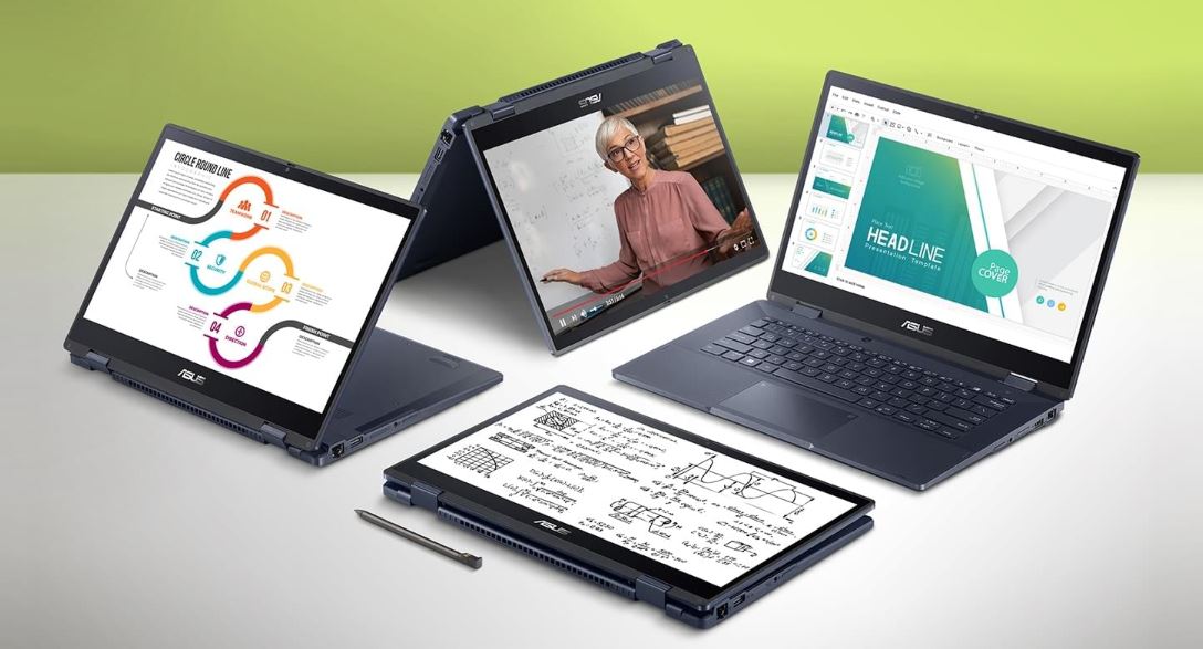 Notebook ASUS ExpertBook B3 Flip černý black