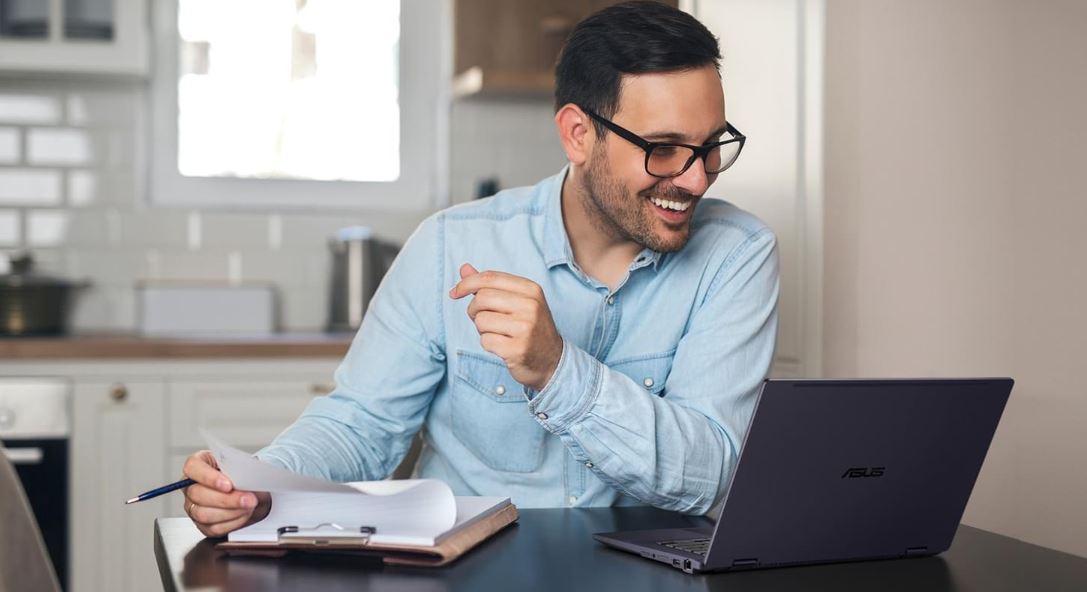 Notebook ASUS ExpertBook B3 Flip černý black