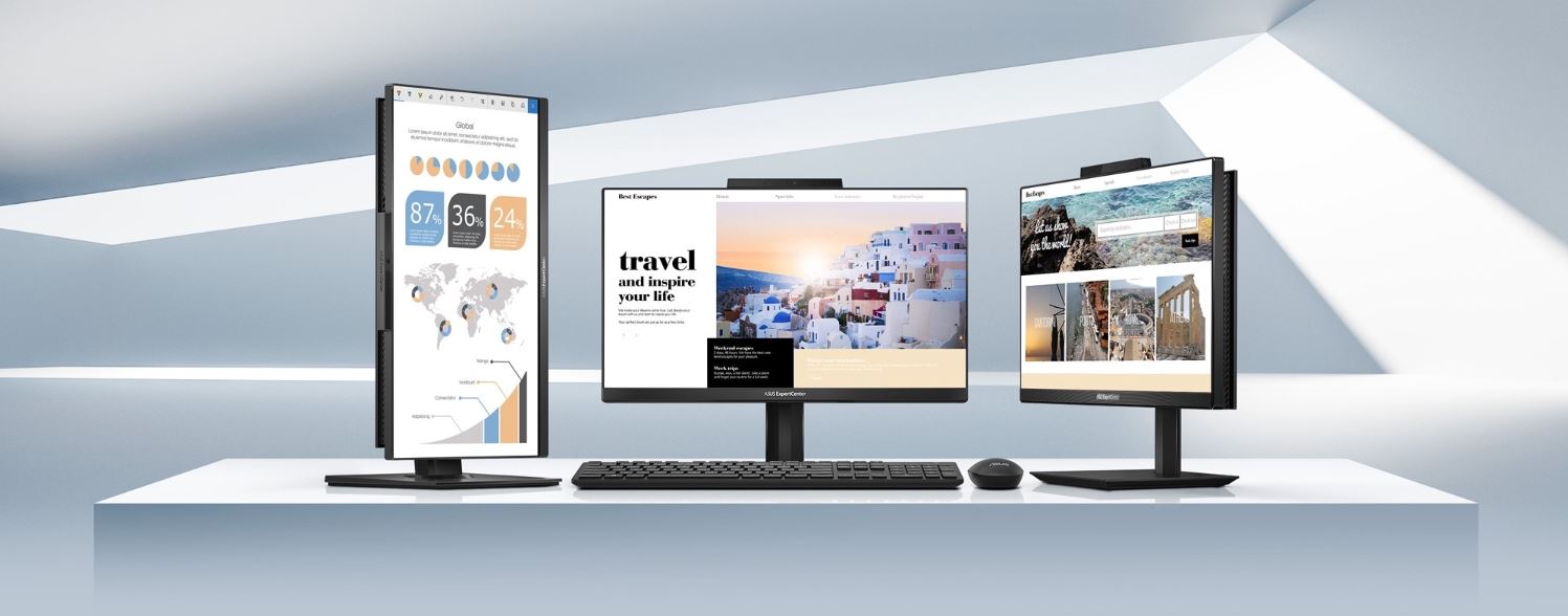 All In One PC ASUS ExpertCenter E5202 černý black