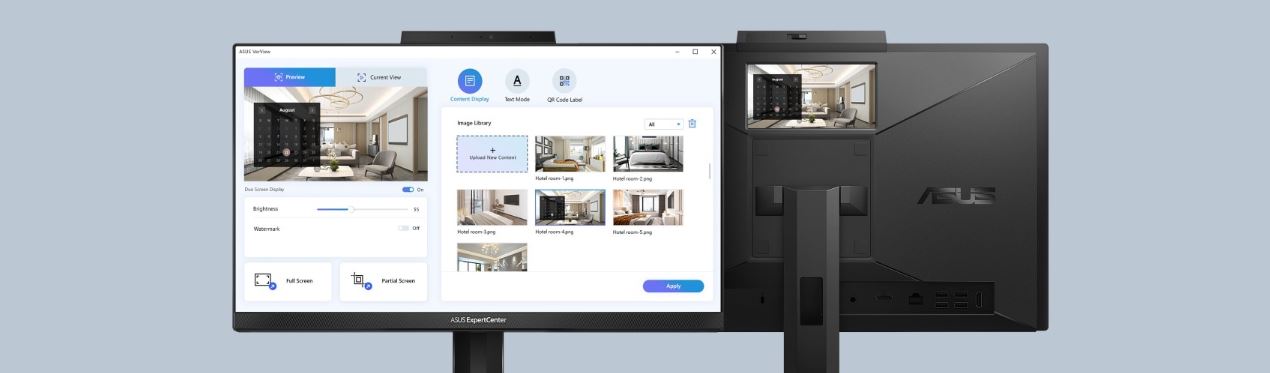 All In One PC ASUS ExpertCenter E5202 černý black