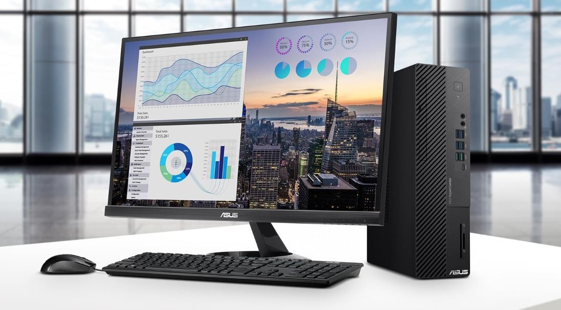 Počítač ASUS ExpertCenter D9 SFF černý black