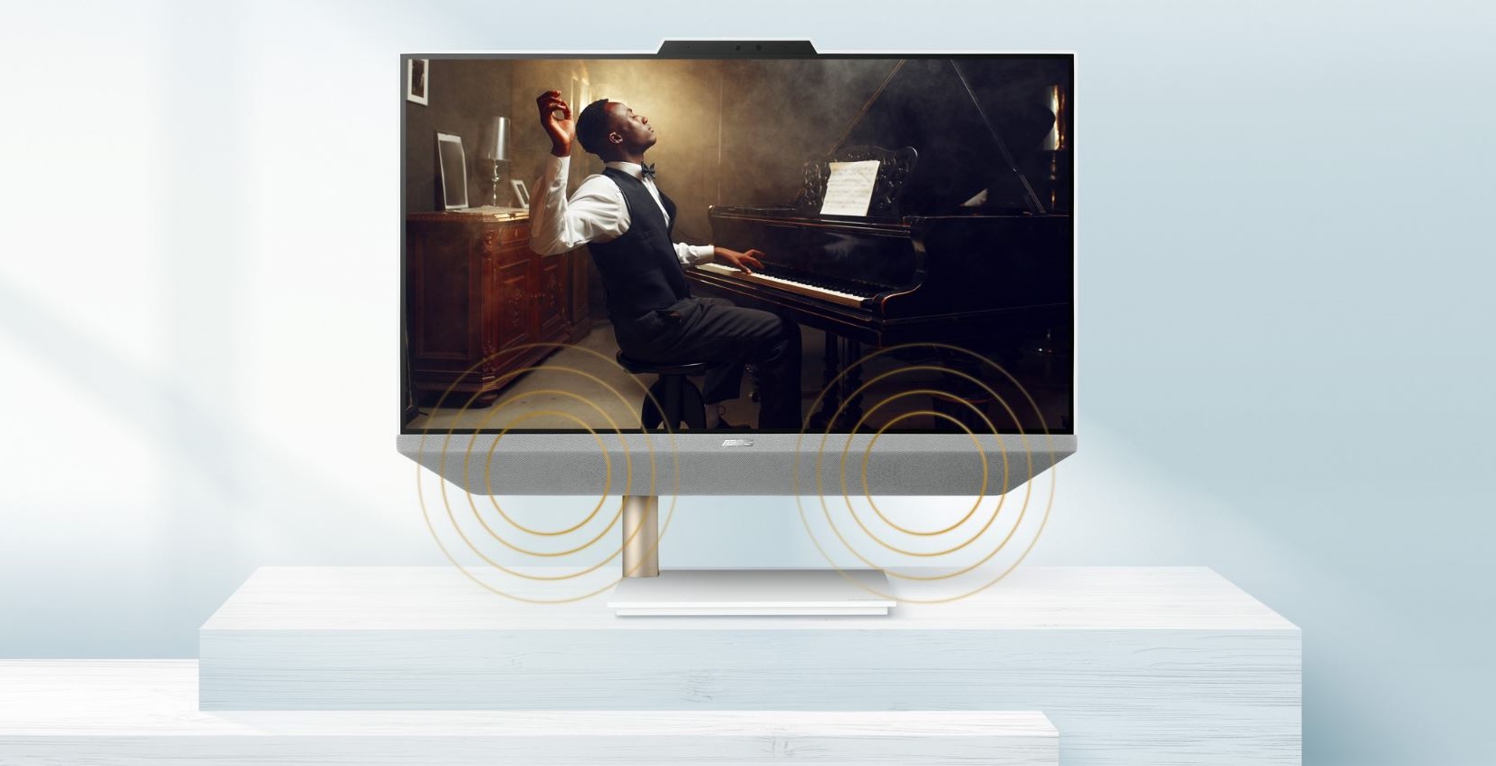 All In One PC ASUS ZEN AiO A5401 bílý white