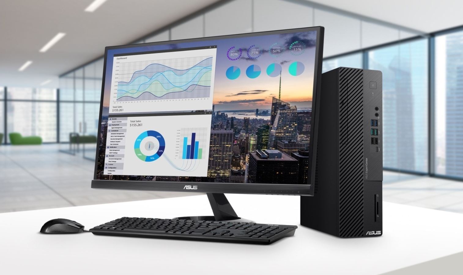 Počítač ASUS ExpertCenter D700SD černý black