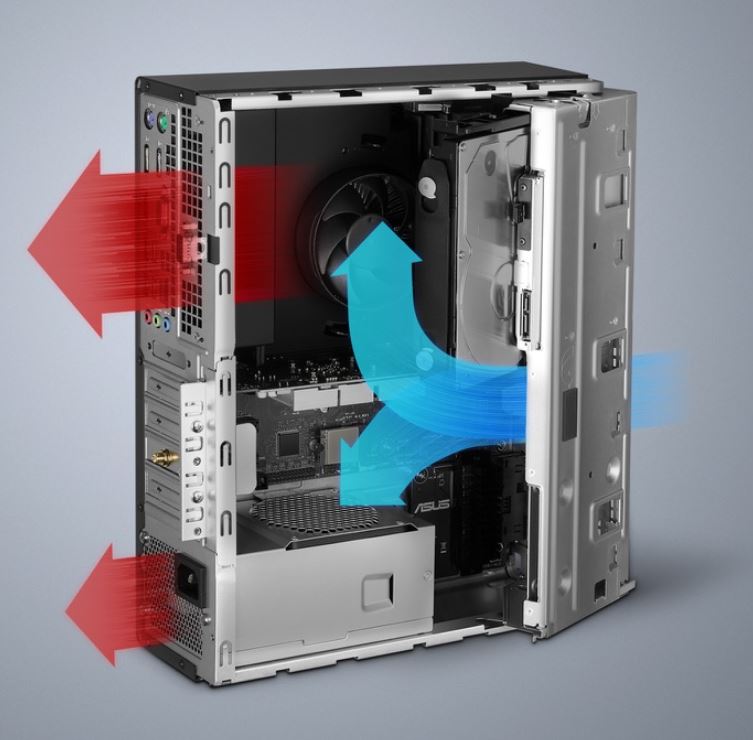 Počítač ASUS ExpertCenter D700SD černý black