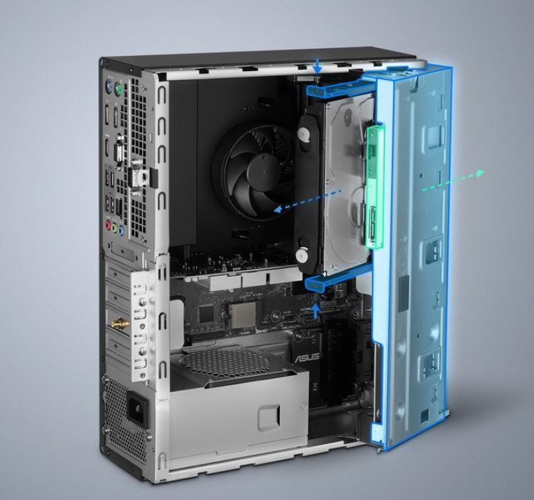 Počítač ASUS ExpertCenter D700SD černý black