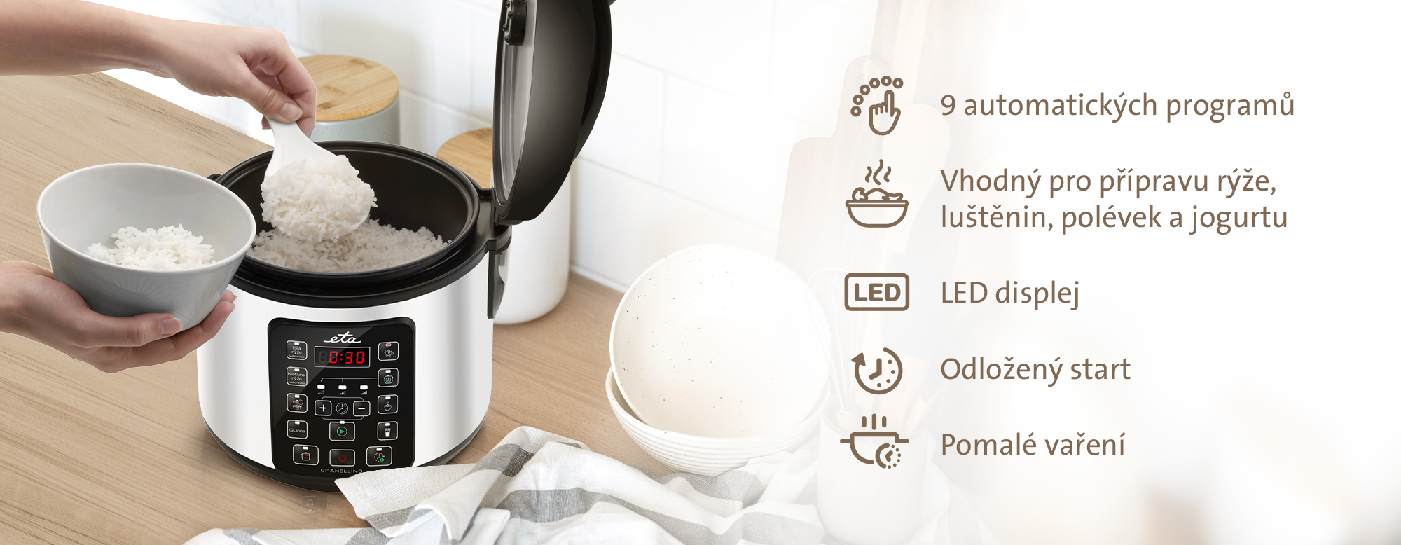 Rýžovar ETA ETA Granellino 4131