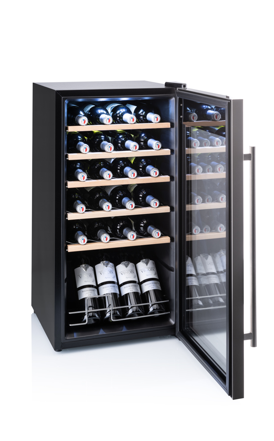 Vinotéka ETA 9529 černostříbrný blacksilver