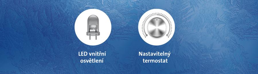 Chladnička s mrazákem ETA 2546 bílá white