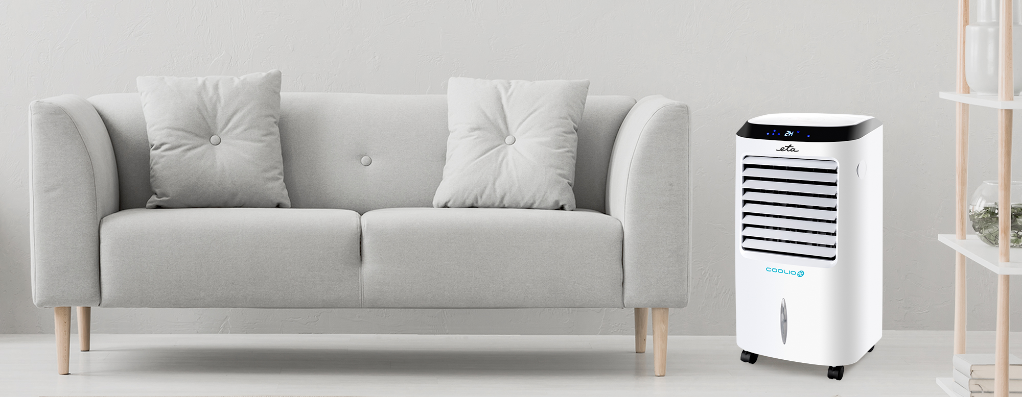 Ochlazovač ETA Coolio 0568 bílý white