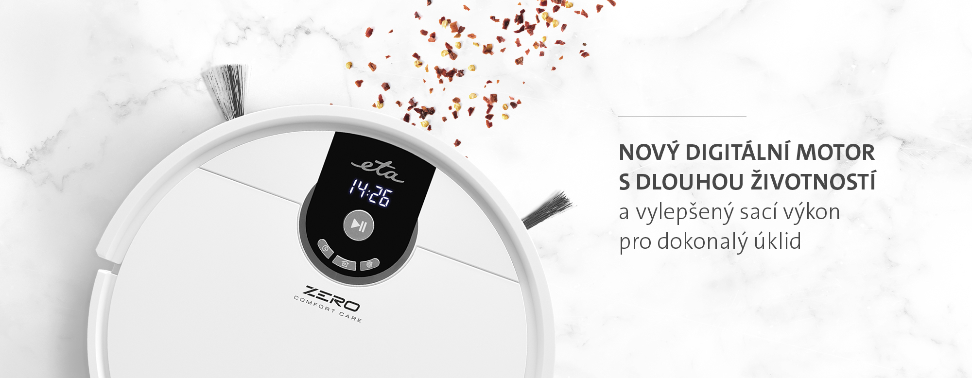 Robotický vysavač ETA Zero 2227