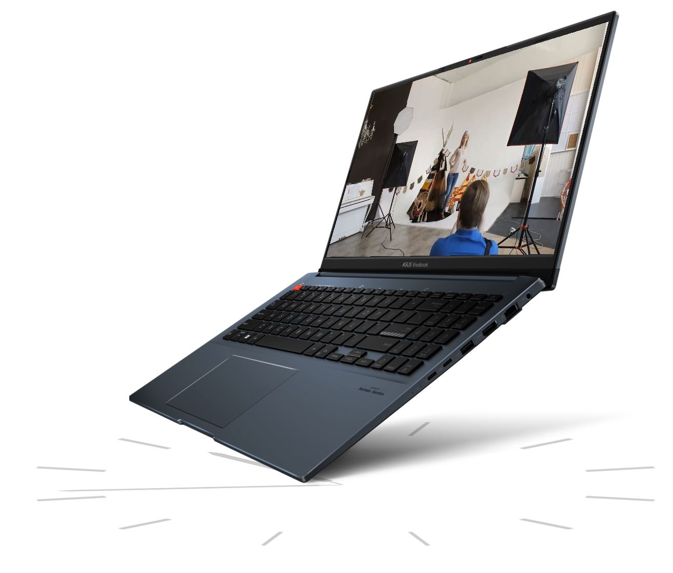 Herní notebook ASUS Vivobook Pro 16 OLED modrý  blue