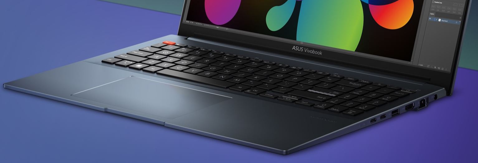 Herní notebook ASUS Vivobook Pro 16 OLED modrý  blue