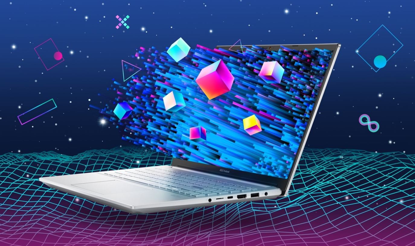 Herní notebook ASUS Vivobook Pro 15 OLED stříbrný silver