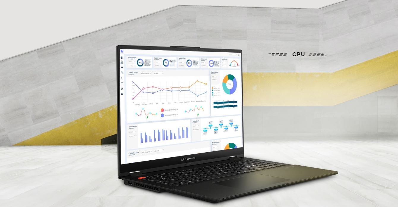 Notebook ASUS Vivobook S 16 Flip stříbrný silver