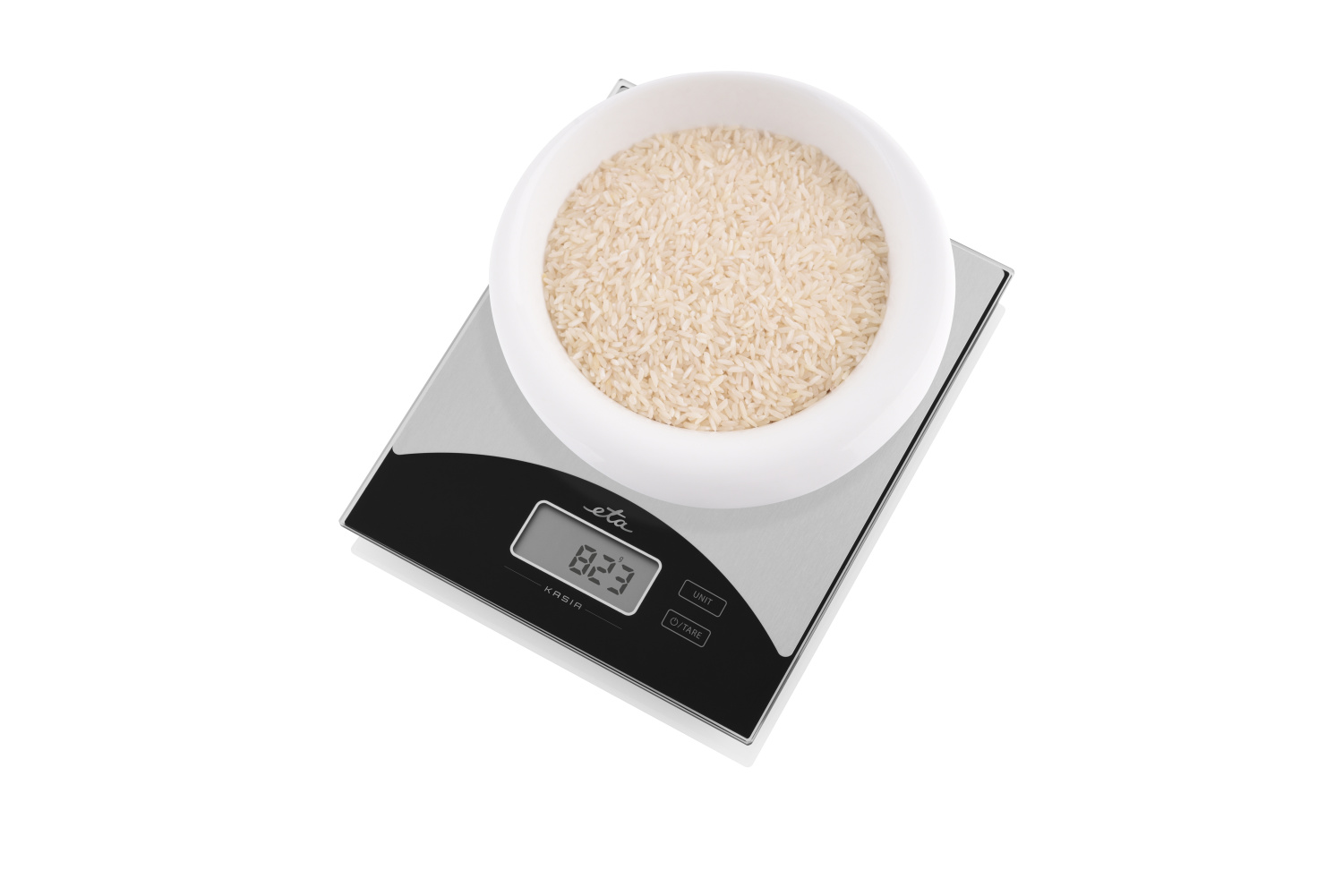 Kuchyňská váha ETA 9777 stříbný silver