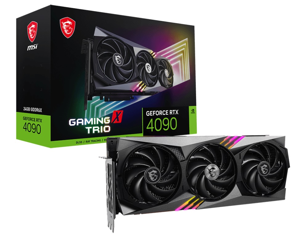 Grafická karta MSI GeForce RTX 4090 GAMING X TRIO