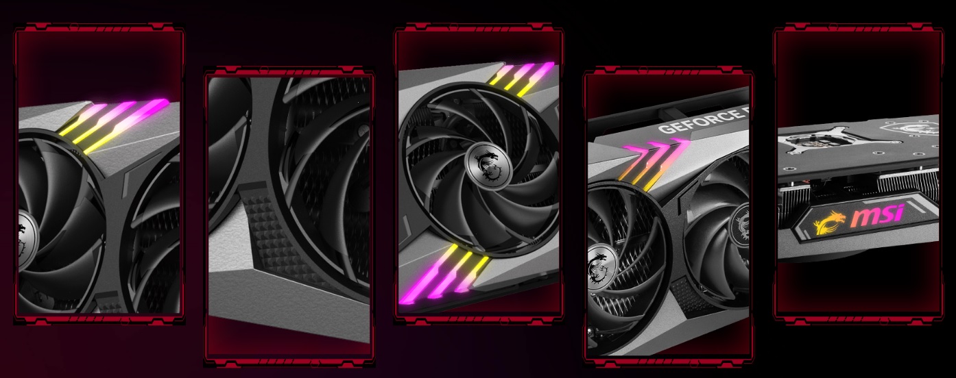 Grafická karta MSI GeForce RTX 4070 GAMING X TRIO