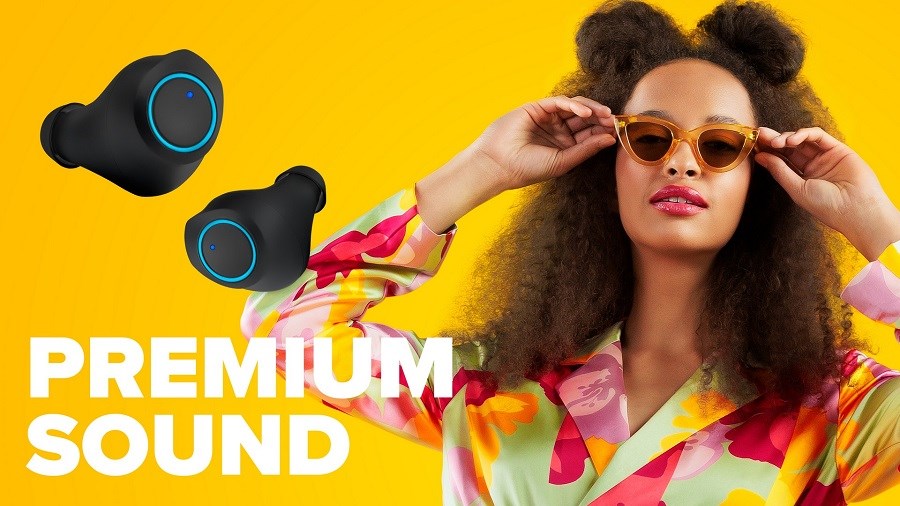 Bezdrátová sluchátka NICEBOY HIVE drops 3 černé black