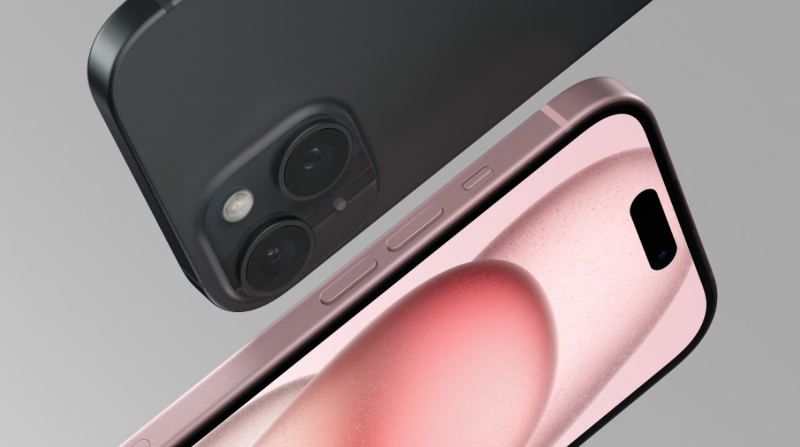 Mobilní telefon APPLE iPhone 15 128 GB růžový pink