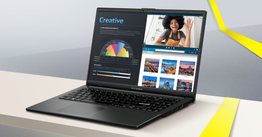 Notebook ASUS Vivobook Go 15 E1504GA stříbný silver