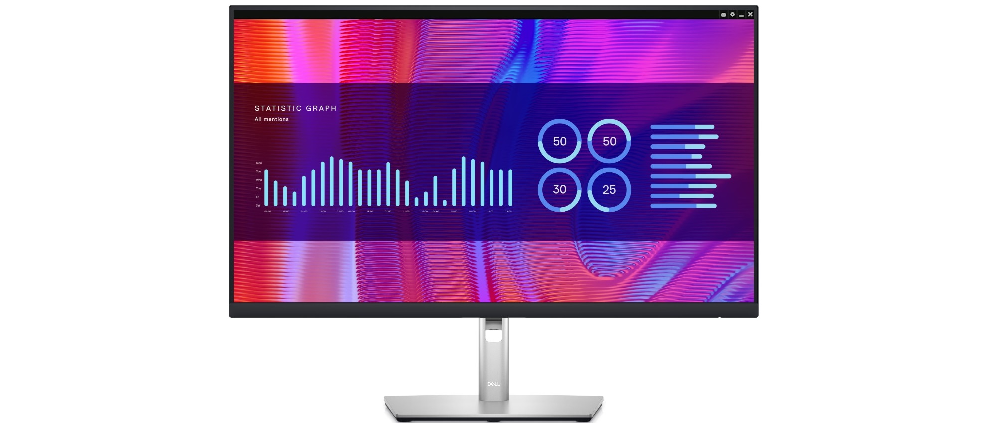 27 LED monitor DELL P2723DE IPS QHD
