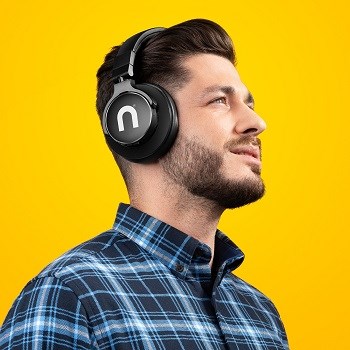 Bezdrátová sluchátka NICEBOY HIVE Aura 4 ANC černý black