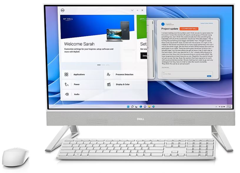 All In One PC DELL Inspiron 5420 bílý white